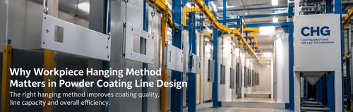 أخبار الشركة الأخيرة عن Why Workpiece Hanging Method Matters in Powder Coating Line Design