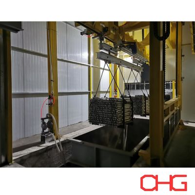 أجزاء هيكلية أجهزة الرش آلة طلاء تلقائية بالكامل خط الطلاء الرطب