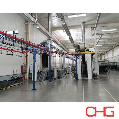 سعر جيد نظام ناقل أحادي السكة الحديدية القابل للتخصيص لخط إنتاج الطلاء بالبودر الانترنت