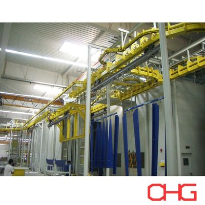 سعر جيد تحكم PLC معدات طلاء مسحوق صناعي الركيزة الحديدية طريقة تلقائية نوع الانترنت