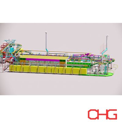 سعر جيد Automatic Electrophoresis/Electrophoretic Coating Pretreatment Line الانترنت