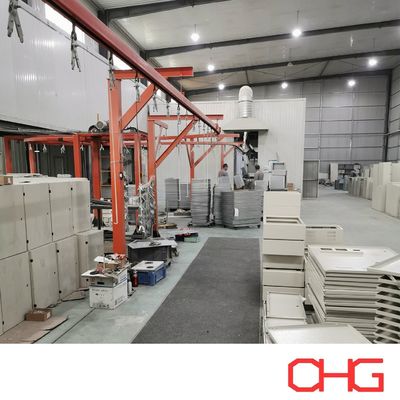 سعر جيد معدات النقل الجوي للوح الحديدية الموحدة لطلاء المسحوق المخصصة أجزاء المعدن الورقي خيارات تخصيص الانترنت