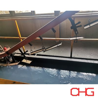 خط طلاء E المهني للأجزاء المعدنية مع معالجة ما قبل الرش وعملية الترسب الكهربائي