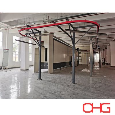 خط إنتاج طلاء مسحوق مخصص لألواح أكريليك مخصص ووحدة تحكم PLC