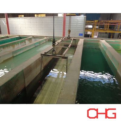 سعر جيد Customized Dipping Pretreatment for Aluminum Profiles Powder Coating Line Coating Production Line الانترنت