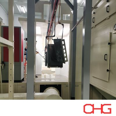 خط إنتاج طلاء روبوت البولندي البولندي المخصص لألواح الفولاذ الكربوني