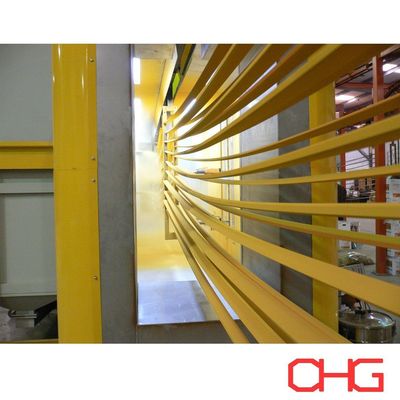 خط طلاء مسحوق أوتوماتيكي مع أسلحة الرذاذ الكهربائي الستاتيكي و المتبادل