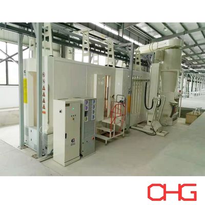 جودة الفولاذ المقاوم للصدأ PVC الفولاذ الكربوني مسحوق طلاء رذاذ كشك لخط إنتاج الطلاء مصنع