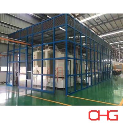 آلة طلاء مسحوق الفولاذ المقاوم للصدأ / الفولاذ المقاوم للصدأ / الفولاذ الكربوني