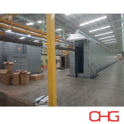 خط إنتاج الطرق التلقائية لطلاء مسحوق لملفات الألومنيوم