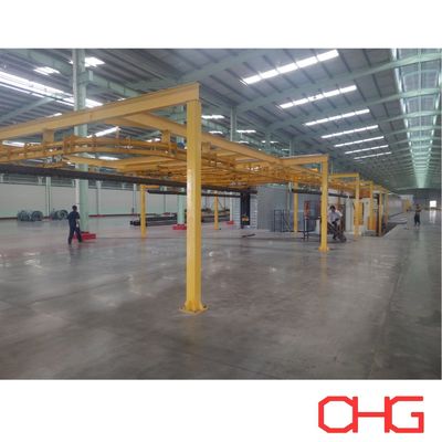 خط طلاء مسحوق تخصيص لملفات تعريف الألومنيوم مصنوعة مع جميع المعدات