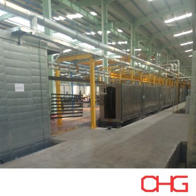 سعر جيد خط طلاء مسحوق لملفات الألومنيوم مع نظام ناقل فوقي و تحميل يدوي لدعم الإنتاج المتنوع الانترنت