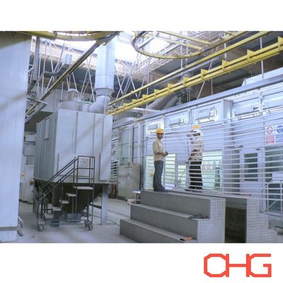 سعر جيد PLC التحكم خط إنتاج الطلاء البودري التلقائي لملفات الألومنيوم الانترنت