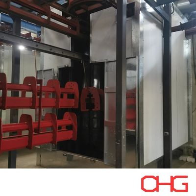 سعر جيد خط إنتاج طلاء المسحوق لقطار الناقل حل قابل للتخصيص لاحتياجات الإنتاج الخاصة بك الانترنت