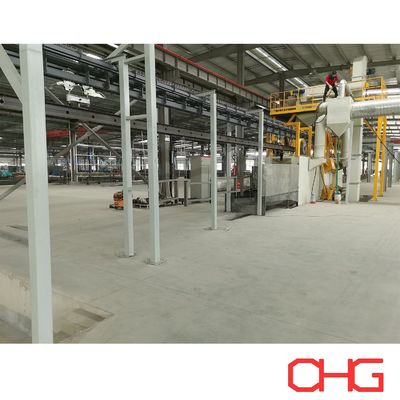 خط طلاء مسحوق لأجزاء معدنية خط إنتاج تلقائي لأحجام وأشكال مختلفة تصميم مخصص لاحتياجاتك