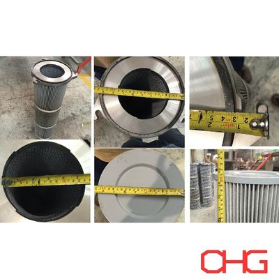 البولي يوريثان المربوطة بالفلتر المتوسط في غطاء مسحوق