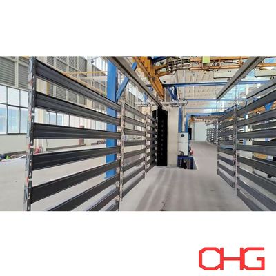 معدات رذاذ الأجهزة المعدنية ومقعد رذاذ PP لخط إنتاج الطلاء المهني على الرفوف المعدنية