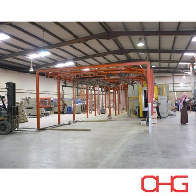 صالة الطلاء الرطب المخصصة صديقة للبيئة مع آلة طلاء الرش الآلي