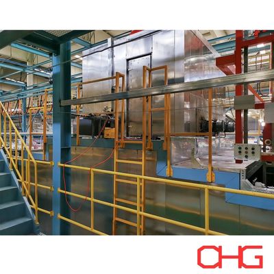 سعر جيد طلاء مسحوق مخصص طلاء الفرن PLC التحكم في فرن البوليمرزة الانترنت