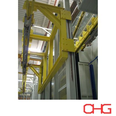 PLC التحكم مسحوق طلاء رفع آلة قابلة للتخصيص لخط إنتاج الطلاء