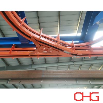 سعر جيد Power and Free Overhead Conveyor System within Powder Coating Line Customized Technical Data الانترنت